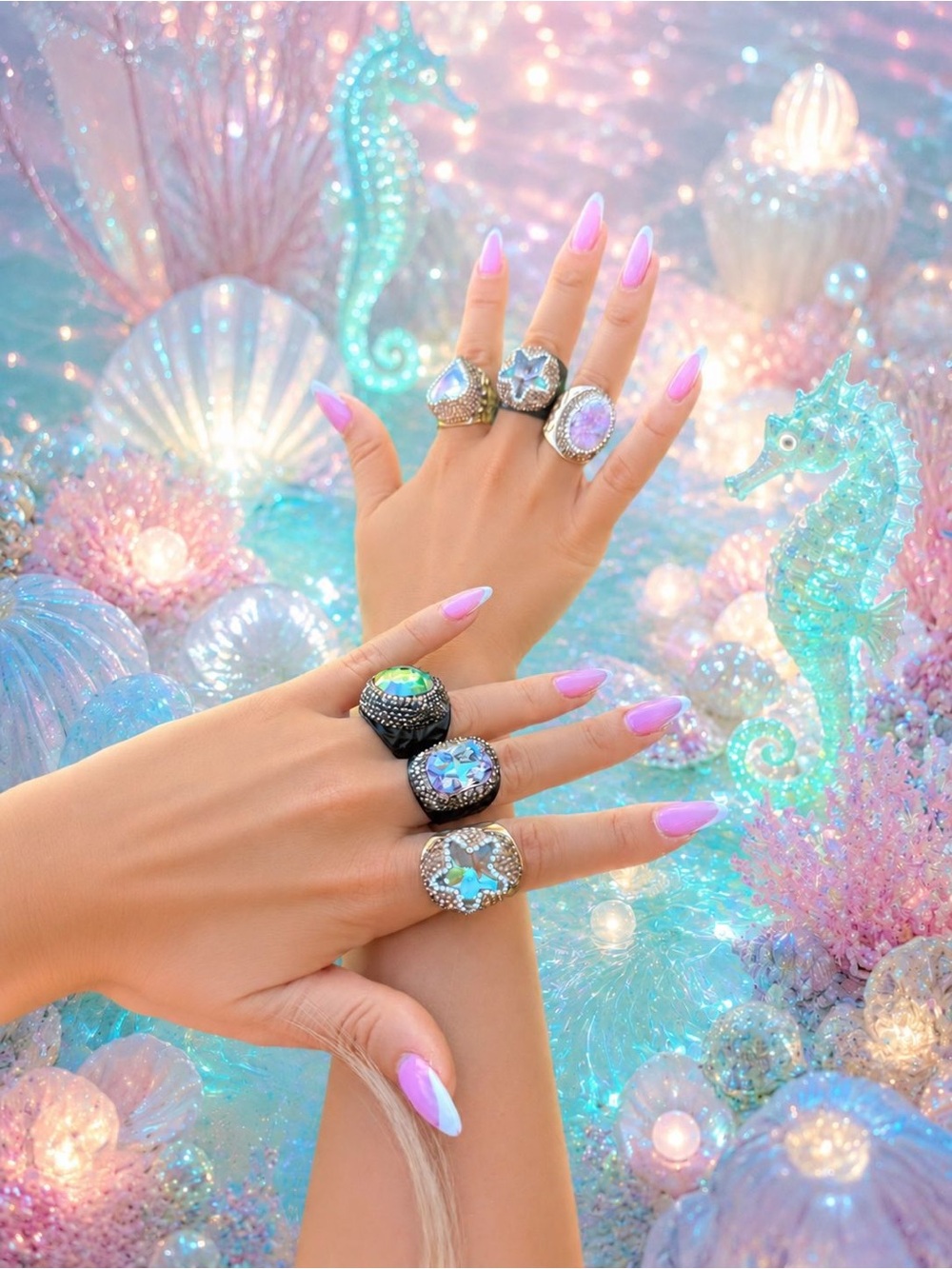 ‘Mermaid’s Candy’ Cocktail Ring Collection by Sara Sotti - Picture 3 of 7